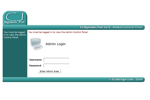 CJ Dynamic Poll screenshot