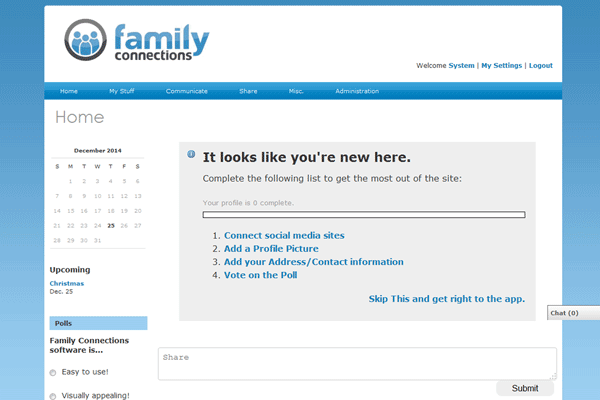 Family Connections screenshot