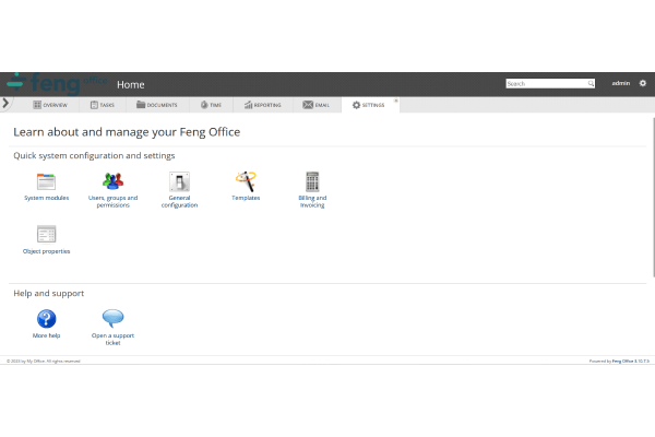 Feng Office screenshot