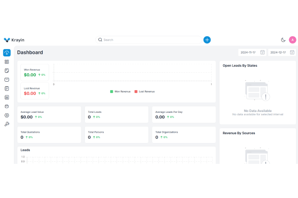 Krayin CRM screenshot