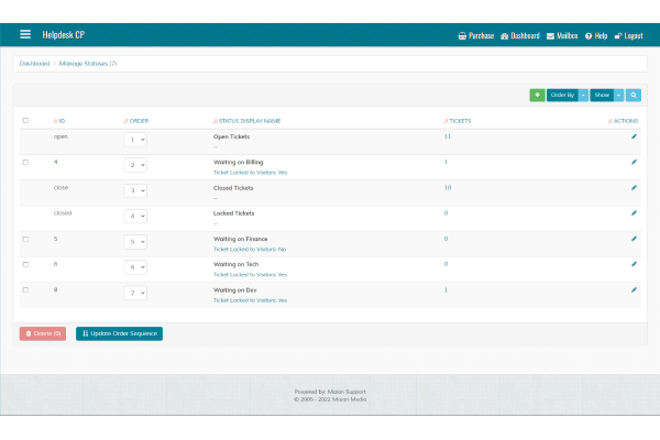 Maian Support screenshot