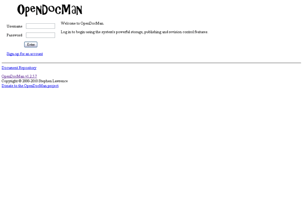 OpenDocMan screenshot