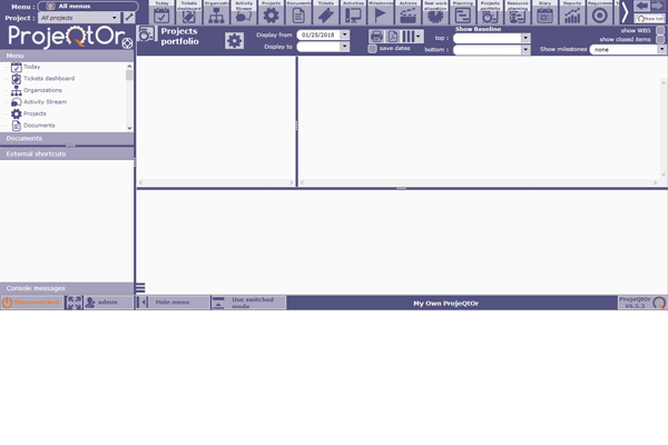 ProjeQtOr screenshot