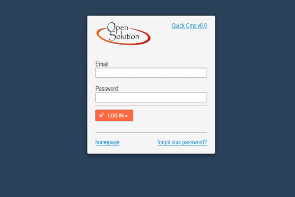 Quick.CMS screenshot