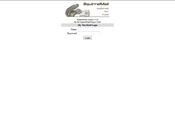 SquirrelMail screenshot