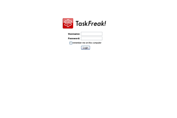 TaskFreak screenshot